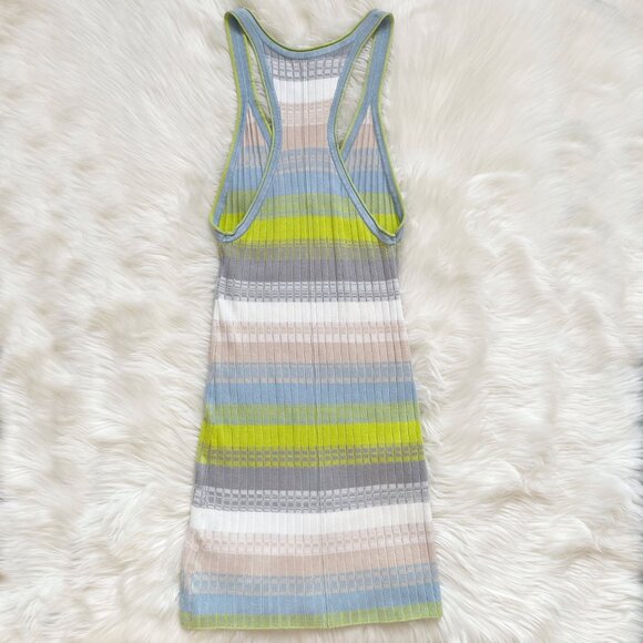 NEW $168 Anthropologie Daily Practice Tuvalu Ribbed Sweater Tank Dress - Picture 5 of 9